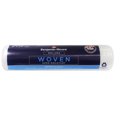 Premier Benjamin Moore Woven 9 in. W X 1/4 in. Regular Paint Roller Cover 1 pk U65695-018
